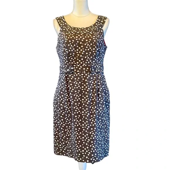 Robbie Bee | Dresses | Robbie Lee Flattering Sheath Style Cotton Dress  Lined Pockets Like Ne | Poshmark